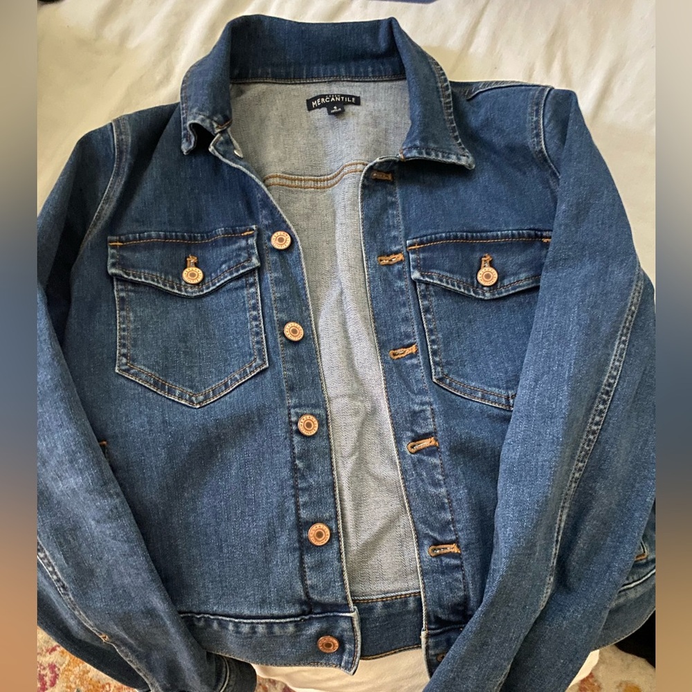 NWNT J crew Jean jacket size S